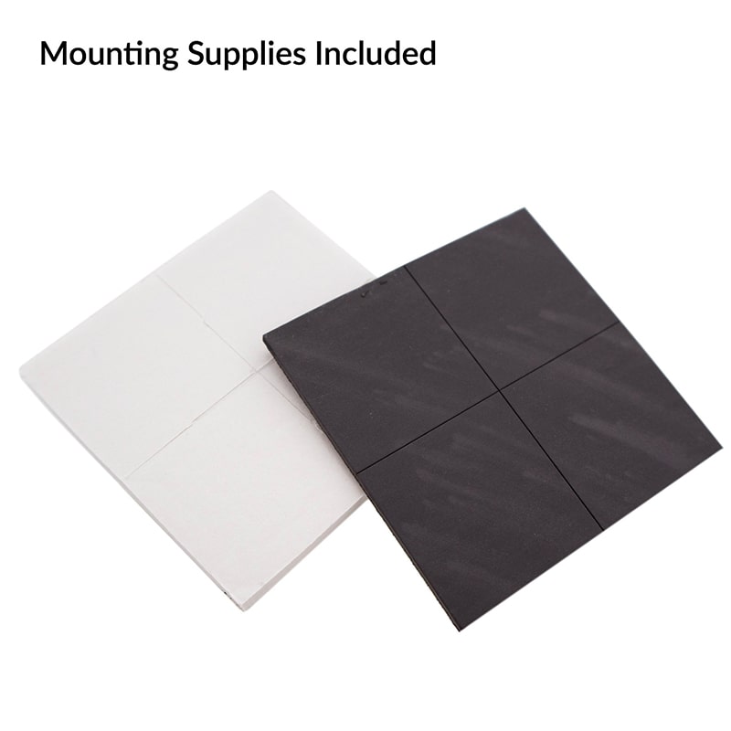 8.5" X 11" Magnetic Dry Erase Board w/ Marker & 2 Magnets