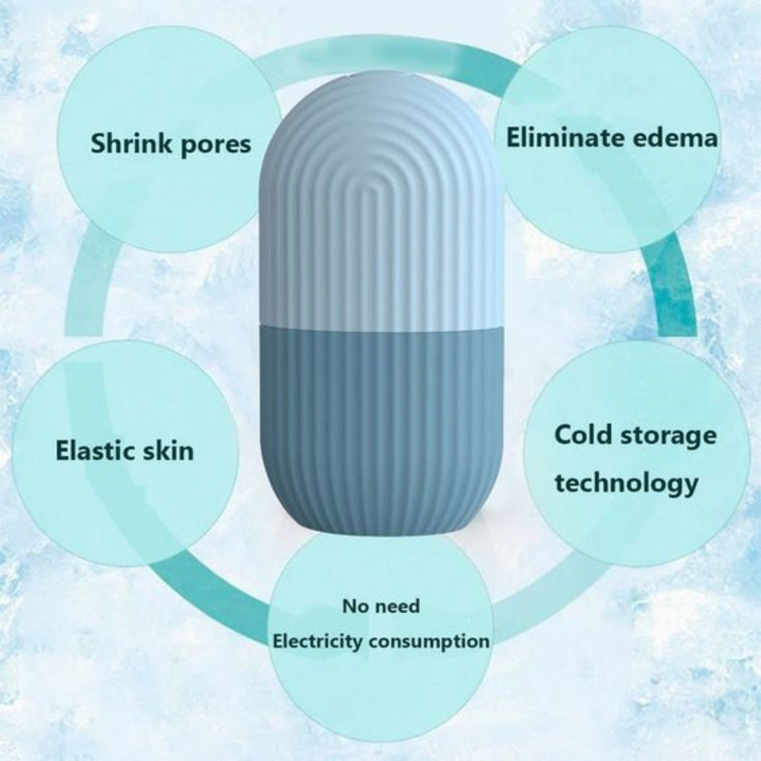 Face Ice Roller Shell Massage Tool